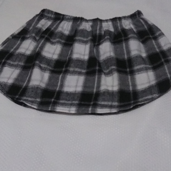 Flannel mini skirt - Picture 2 of 2